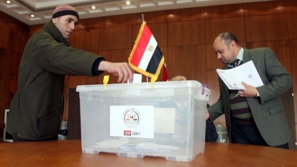 المصريون في الخارج يصوتون في الانتخابات الرئاسية