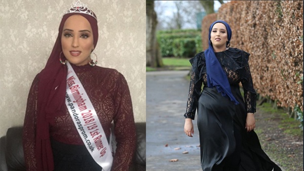 مسلمة محجبة مرشحة لملكة جمال بريطانيا