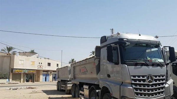 ضبط شاحنة محملة بنفايات إسرائيلية في سلفيت