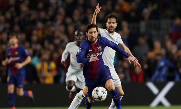ميسي يحجز مقعد برشلونة في ربع نهائي دوري الأبطال