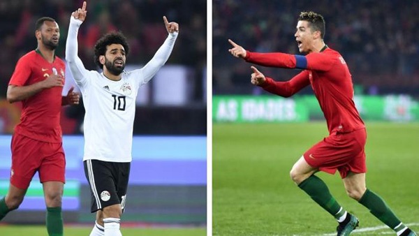 صلاح على بعد هدف وحيد لمعادلة رقم رونالدو