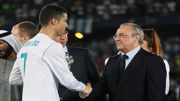 بيريز: رونالدو أصبح رمز مدريد