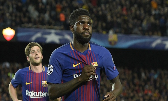 برشلونة يمدد عقد أومتيتي لخمسة أعوام قادمة