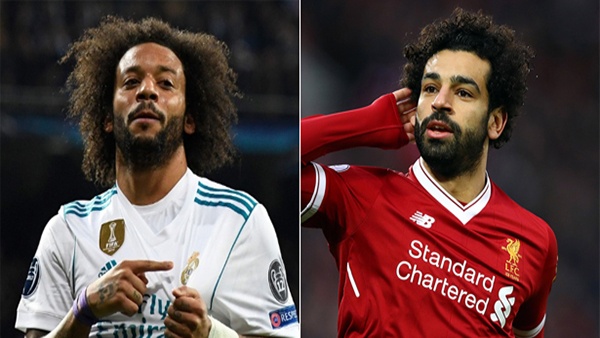 مسؤول مدريدي يحذر مارسيلو من صلاح