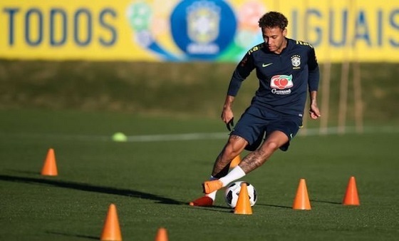 نيمار يصيب أطباء المنتخب البرازيلي بالدهشة
