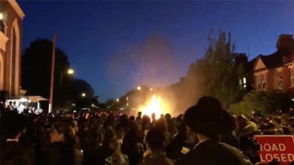 لندن..إصابات بانفجار في حفل يهودي