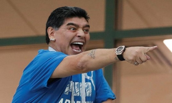 مارادونا يشيد بالإنجليز في كأس العالم