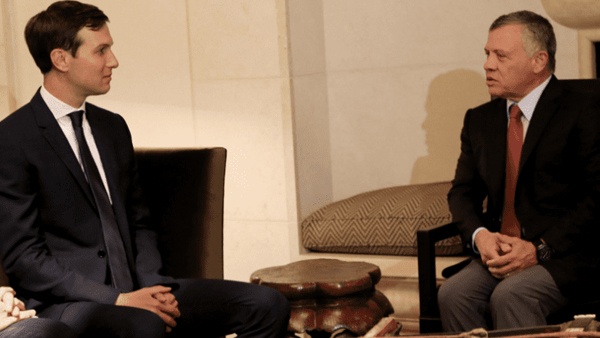 مهندس (صفقة القرن) يجتمع مع الملك عبد الله