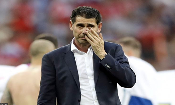 المنتخب الإسباني ينهي علاقته بالمدرب هييرو