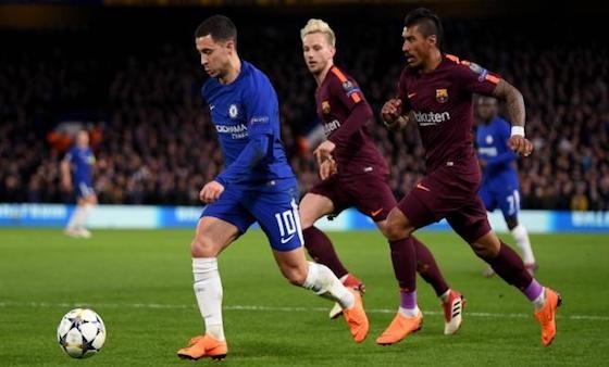 برشلونة يجهز عرضاً يتضمن مبادلة أحد لاعبيه بـ هازارد