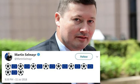 مسؤول بالاتحاد الأوروبي يشمت بخروج إنجلترا من المونديال