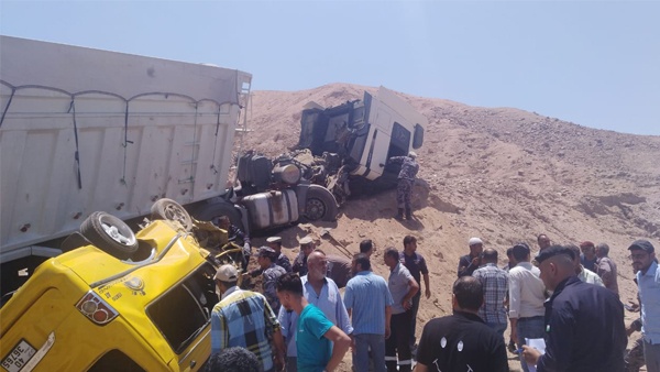 مصرع 7 أشخاص في حادث سير بالعقبة