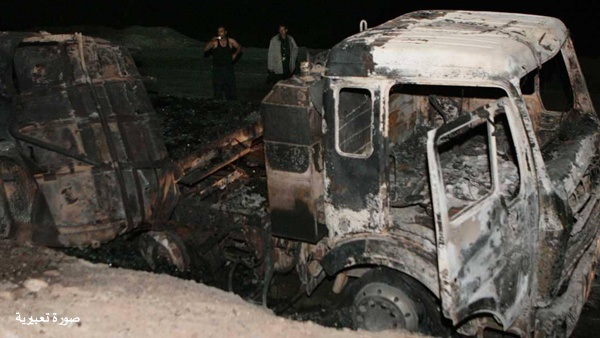مصر: قتلى بحادث اصطدام سيارة نقل بمنزل