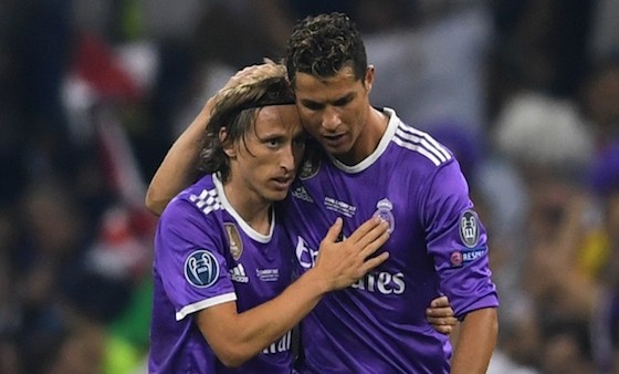 انتر ميلان يريد ضم مودريتش للرد على صفقة رونالدو