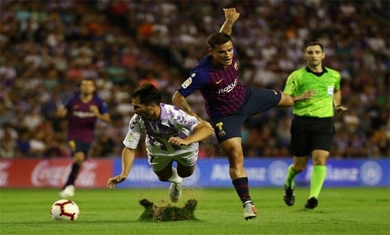 رابطة الدوري الإسباني تفحص ملعب سوسيداد قبيل مواجهة برشلونة