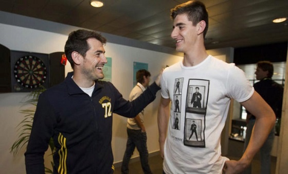 كاسياس ألهم كورتوا للقدوم إلى مدريد