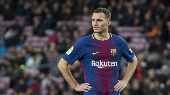 برشلونة يفتقد خدمات مدافعه لستة أسابيع