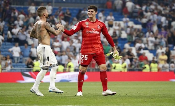 كورتوا: متسوى التدريب في مدريد أفضل من تشيلسي