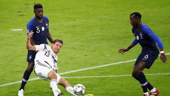 التعادل سيد الموقف في موقعة ألمانيا وفرنسا