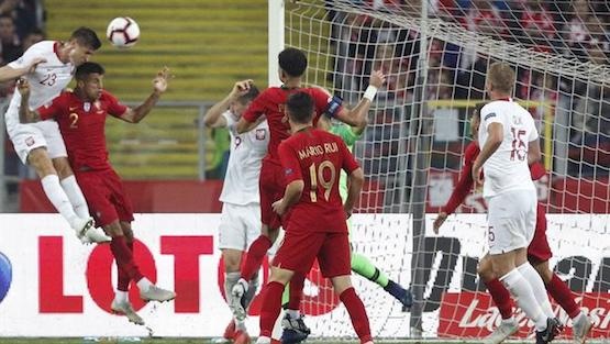 البرتغال تحقق انتصاراً صعباً على بولندا