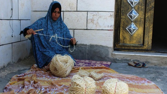 تعرف على صناعة الليف في الخليل