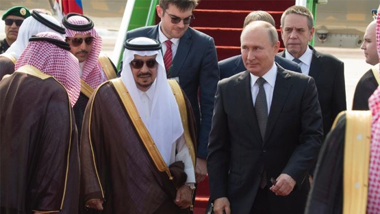 ما هي القضايا التي يبحثها بوتين في السعودية ؟