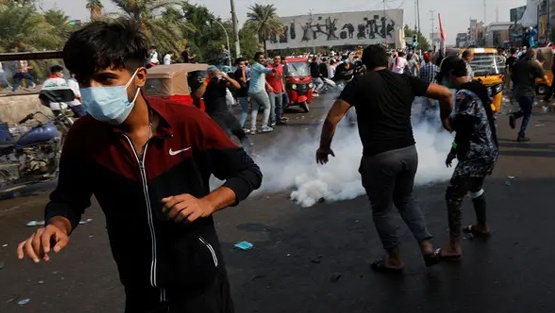 العراق: اضراب عام في أحياء بالعاصمة بغداد