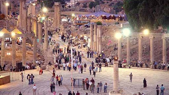 الحياة السياحية في جرش تعود لطبيعتها