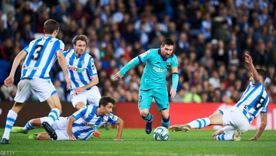 برشلونة يتعثر قبل الكلاسيكو