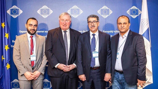 الاتحاد الفلسطيني للهيئات المحلية يشارك في مؤتمر المدن والمناطق للتعاون التنموي في بروكسل