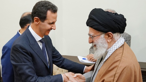 الأسد يلتقي خامنئي وروحاني في طهران