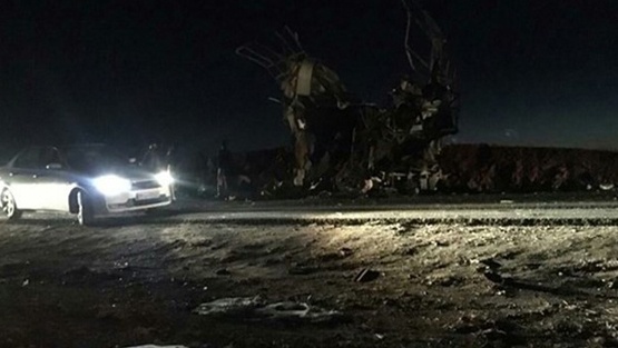 ايران: قتلى وجرحى بهجوم استهدف حافلة للحرس الثوري