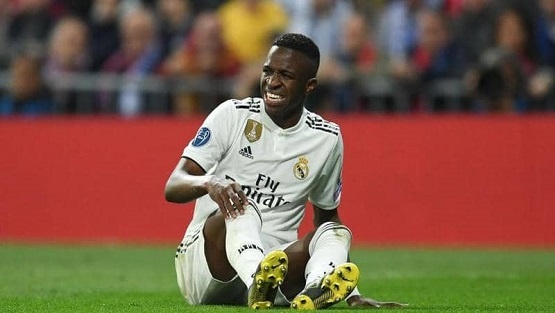 الإصابة تحرم ريـال مدريد من خدمات فينيسيوس
