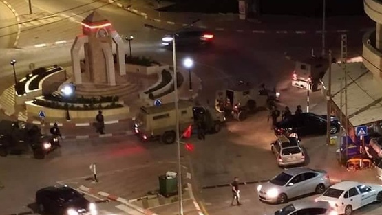 الاحتلال يقتحم سلفيت ويستولي على تسجيلات الكاميرات