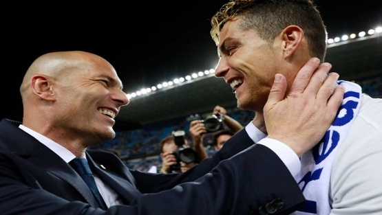 زيدان يتحدث عن ارث رونالدو مع ريـال مدريد