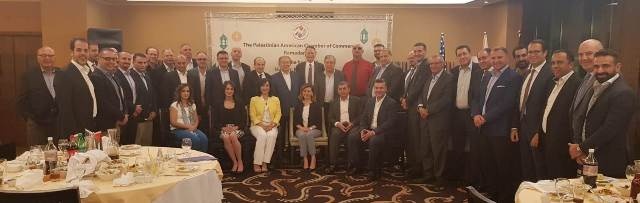 في حوار إقتصادي مفتوح الغرفه التجارية الفلسطينية الأمريكية تبحث مع وزير الإقتصاد الوطني التحديات الاقتصادية