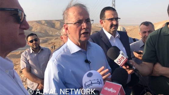 محمد مصطفى يتحدث عن محطة نور أريحا