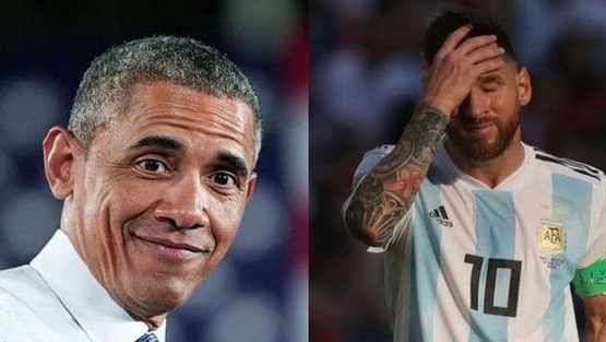 أوباما ينصح الشباب: تعلموا من فشل ميسي