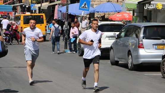الشرطة تنظم (سباق فلسطين بلا مخدرات) في رام الله