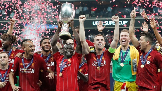 ليفربول يتوج بالسوبر الأوروبية للمرة الرابعة