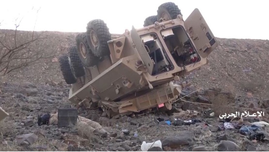 الحوثيون يعرضون مقاطع مصورة لقتلى وأسرى في محور نجران