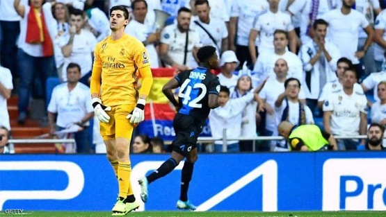 ريـال مدريد يعلن سبب استبدال كورتوا