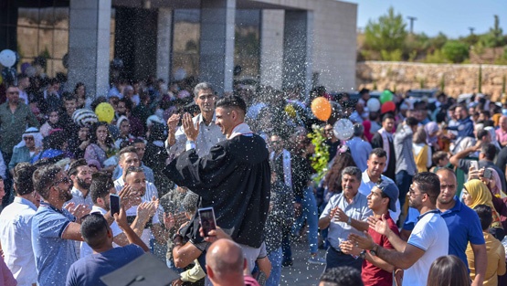 جامعة بيرزيت تخريج طلبة الفصل الصيفي