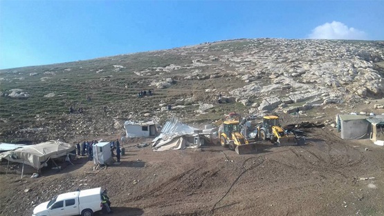 الاحتلال يستولي على 5 مساكن في بادية القدس