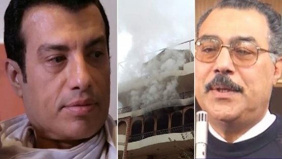 مصرع والد الفنان إيهاب توفيق في حريق