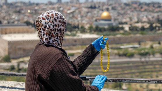القدس: انخفاض الإصابات النشطة بكورونا إلى 1069