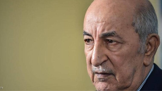 رئيس الجزائر يدخل المشفى