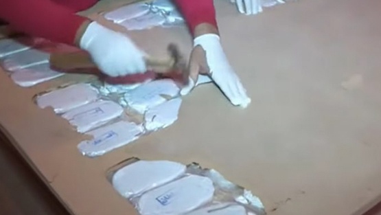 فيديو: إحباط محاولة تهريب مخدرات بملايين الدولارات لمصر