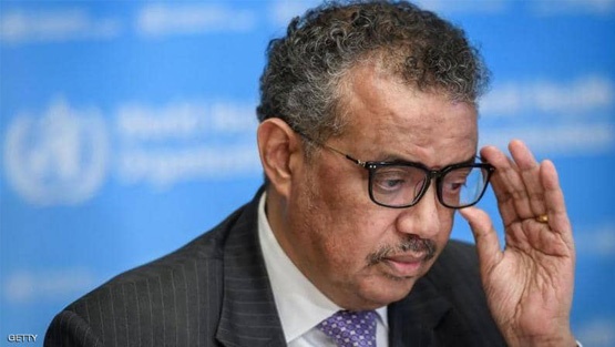رئيس منظمة الصحة العالمية في الحجر الصحي