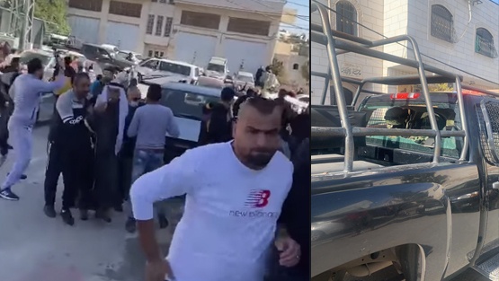فيديو: الأجهزة الأمنية تفرق اجتماعاً عشائرياً في الخليل
